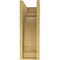 Ekena Millwork 7"W x 14"D x 21"H Classic Hughes Rough Cedar Woodgrain TimberThane Corbel, Primed Tan CORUR07X14X21HUGRCPR - alternate 6